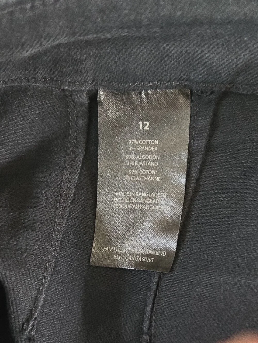 Banana Republic Men's Black Relaxed Jeans Shorts